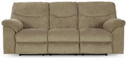 Ashley Furniture Alphons living room set with a sofa and armchair, featuring modern upholstery and stylish design.
