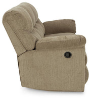Ashley Furniture Alphons living room set featuring a sofa and armchair with neutral upholstery and modern design.