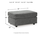 Ashley Furniture Stairatt living room set with sofa and loveseat in a modern design, shown in a stylish living room setting.