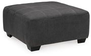Ashley Furniture Ambee living room set featuring a sofa and loveseat with plush cushions and modern design.