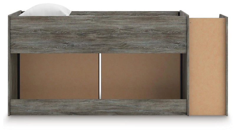 Frandern Loft Bed with Drawer Storage