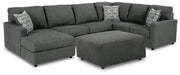 Ashley Furniture Edenfield living room set with plush sofa and matching armchair in a modern living room setting.