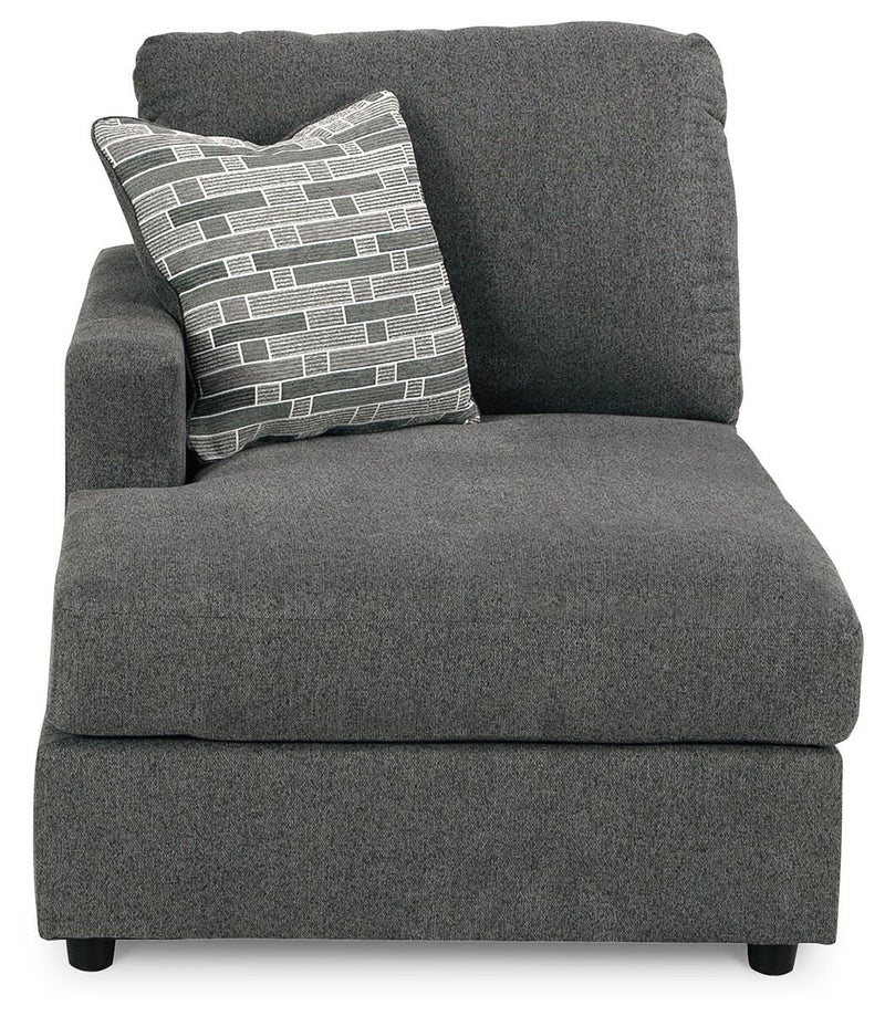 Ashley Furniture Edenfield living room set with plush sofas and coordinating armchair in a cozy, modern living room setting.
