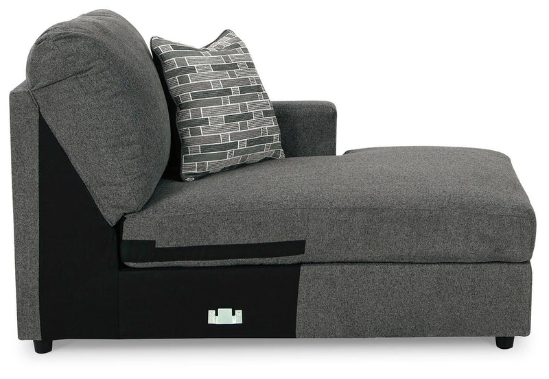 Ashley Furniture Edenfield living room set with sofa and loveseat featuring neutral upholstery and plush cushions.