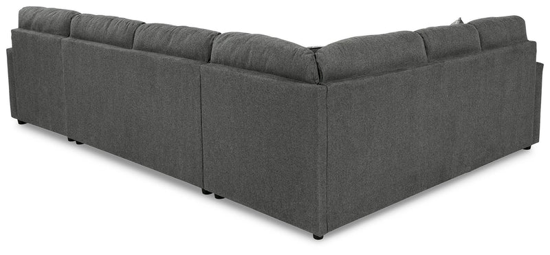 Ashley Furniture Edenfield living room set with sofa and armchair, featuring plush cushions and neutral upholstery.