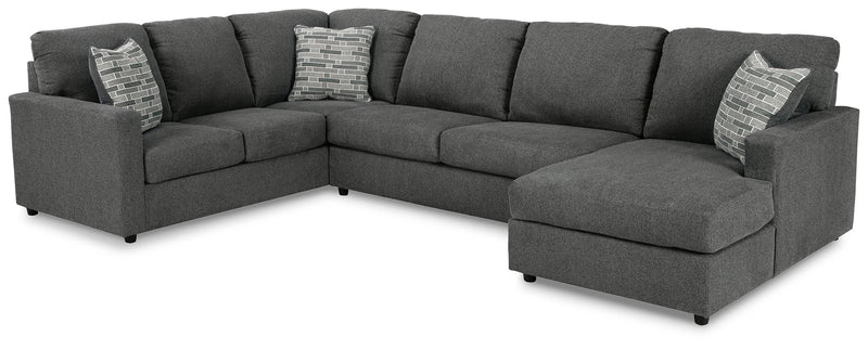 Ashley Furniture Edenfield living room set featuring a sofa and loveseat with plush cushions and classic design.