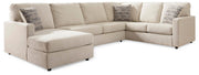 Ashley Furniture Edenfield living room set with sofa, loveseat, and armchair in neutral fabric, modern design with plush cushions.