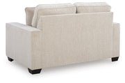 Ashley Furniture Larimer living room set with sofa and loveseat, featuring plush cushions and modern design.