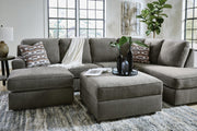 Ashley Furniture O'Phannon living room set with sofa and armchair, featuring neutral upholstery and modern design.