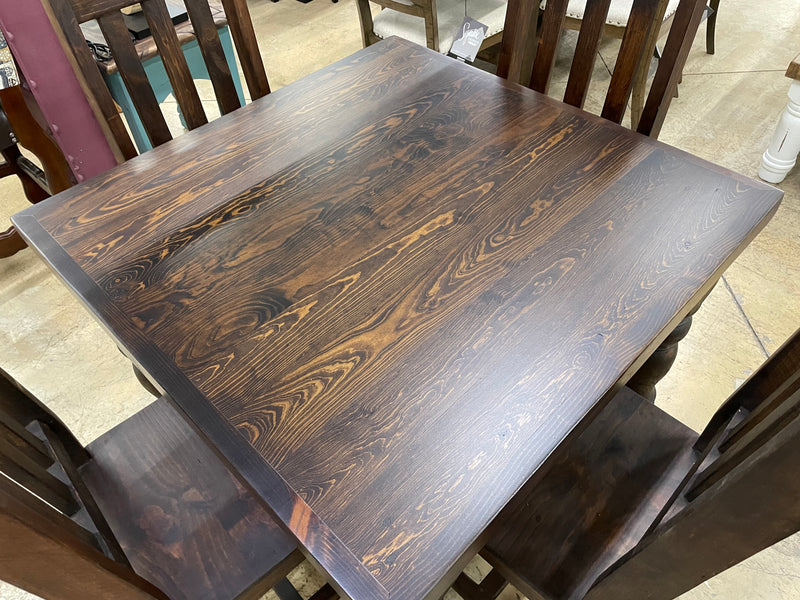 Reclaimed Wood 5-Piece Dining Set