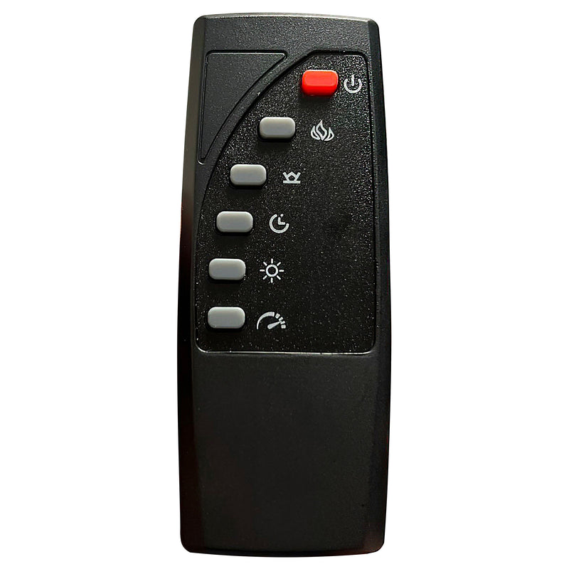 Tisdall Wingback Bed with Flame Visualizer