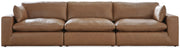 Ashley Furniture Emilia living room set featuring a plush sofa and matching chairs in a modern design.