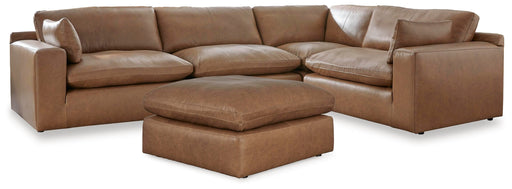 Ashley Furniture Emilia Living Room Set with sectional sofa and matching cushions, modern design for stylish living spaces.