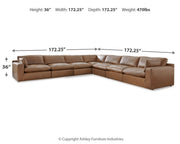 Ashley Furniture Emilia living room set with a sofa and armchair in a modern design, shown in a cozy, stylish living space.