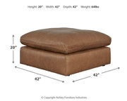 Ashley Furniture Emilia living room set with sofa and armchair, featuring plush cushions and modern design.