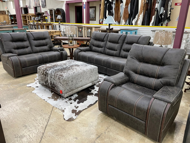 Bronco 3-Piece Reclining Sofa Set – Generation Trade