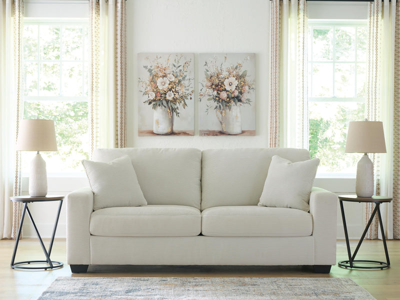 Ashley Furniture Greenbriar living room set featuring a sofa and matching armchair with plush upholstery and contemporary design.