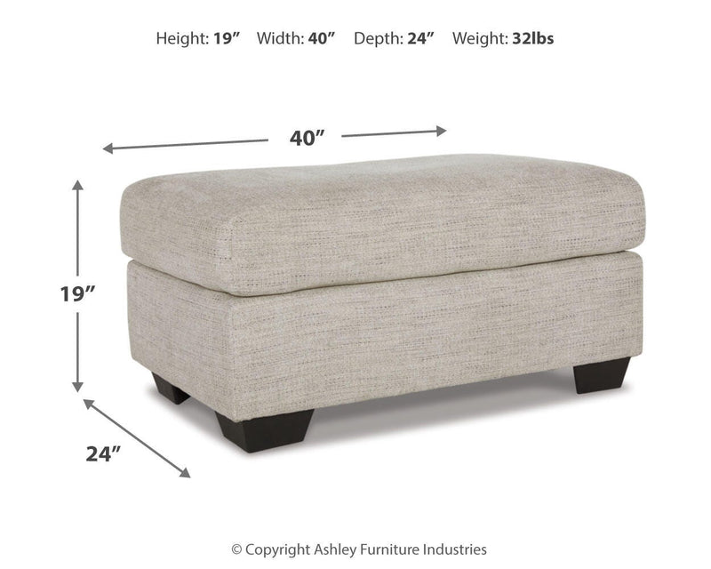 Ashley Vayda living room set featuring a sofa and loveseat with neutral fabric and modern design, perfect for contemporary home decor.