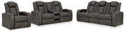 Ashley Furniture Fyne-Dyme living room set with sofa and armchair in a cozy, modern design, shown in a stylish living space.