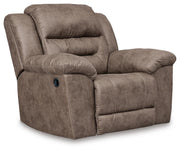 Ashley Furniture Stoneland living room set with sofa and loveseat in neutral upholstery, stylish and comfortable for modern living spaces.