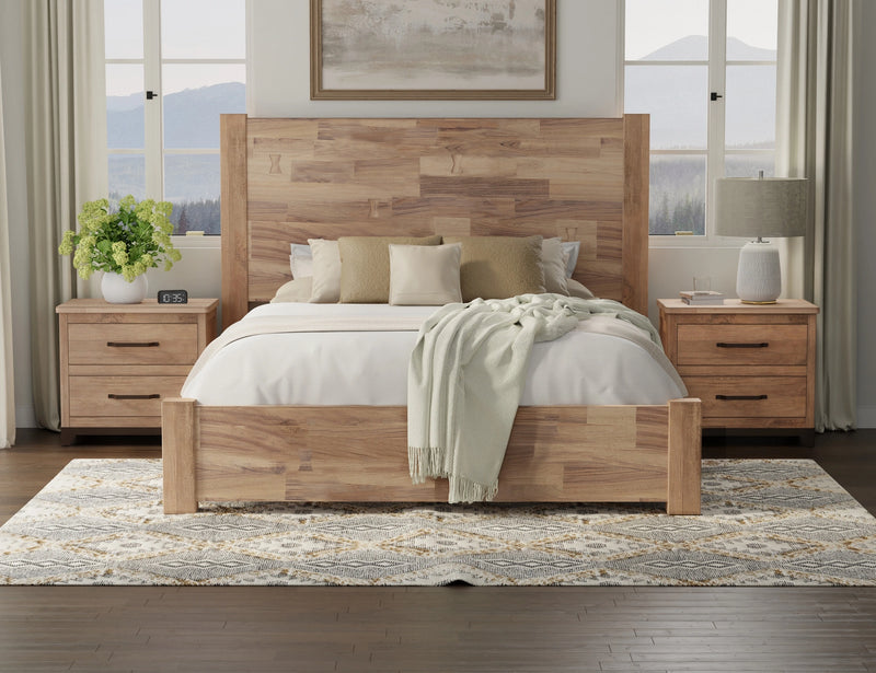 Natural Parota King Bed