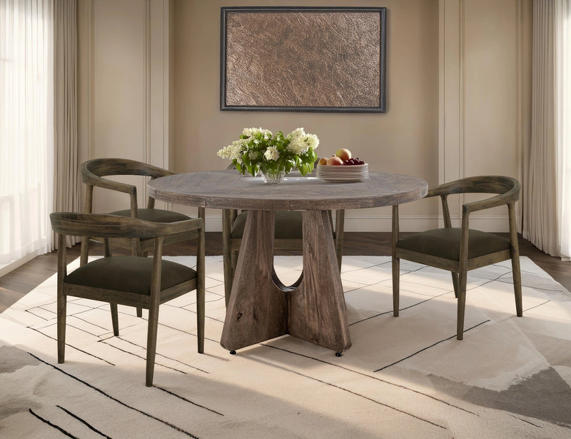 Natural Teca, Table 55"