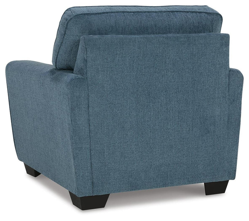 Ashley Furniture Cashton living room set with sofa and loveseat featuring neutral fabric and modern design.