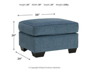 Ashley Furniture Cashton living room set includes a plush sofa and armchair in neutral upholstery, perfect for modern home decor.