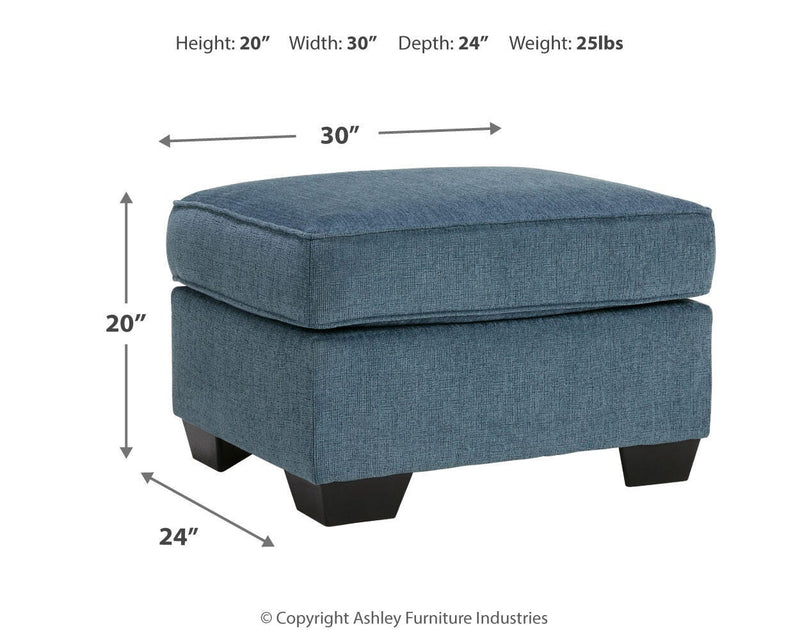 Ashley Furniture Cashton living room set includes a plush sofa and armchair in neutral upholstery, perfect for modern home decor.