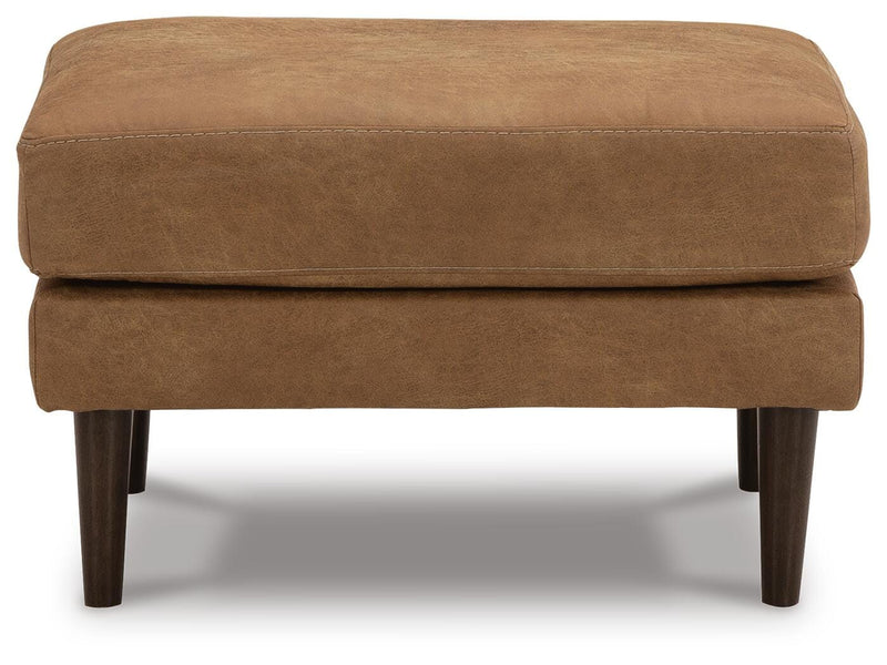 Ashley Furniture Telora living room set featuring a plush sofa and loveseat with neutral upholstery and modern design.