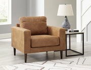 Ashley Furniture Telora living room set with sofa and loveseat, featuring plush fabric cushions and modern design.
