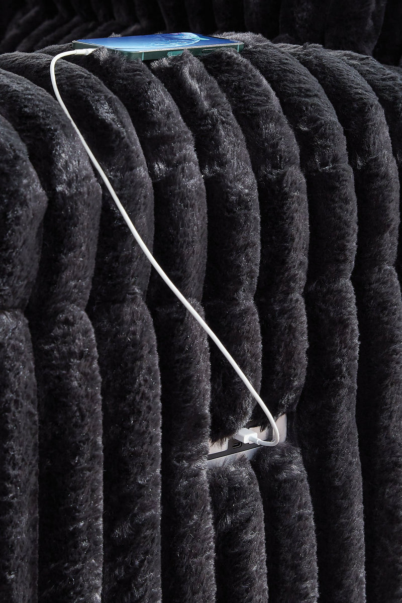 Rhine Falls Reclining Loveseat with Console