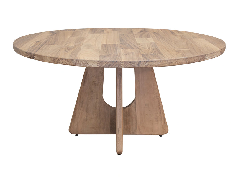 Natural Parota Round Dining Table