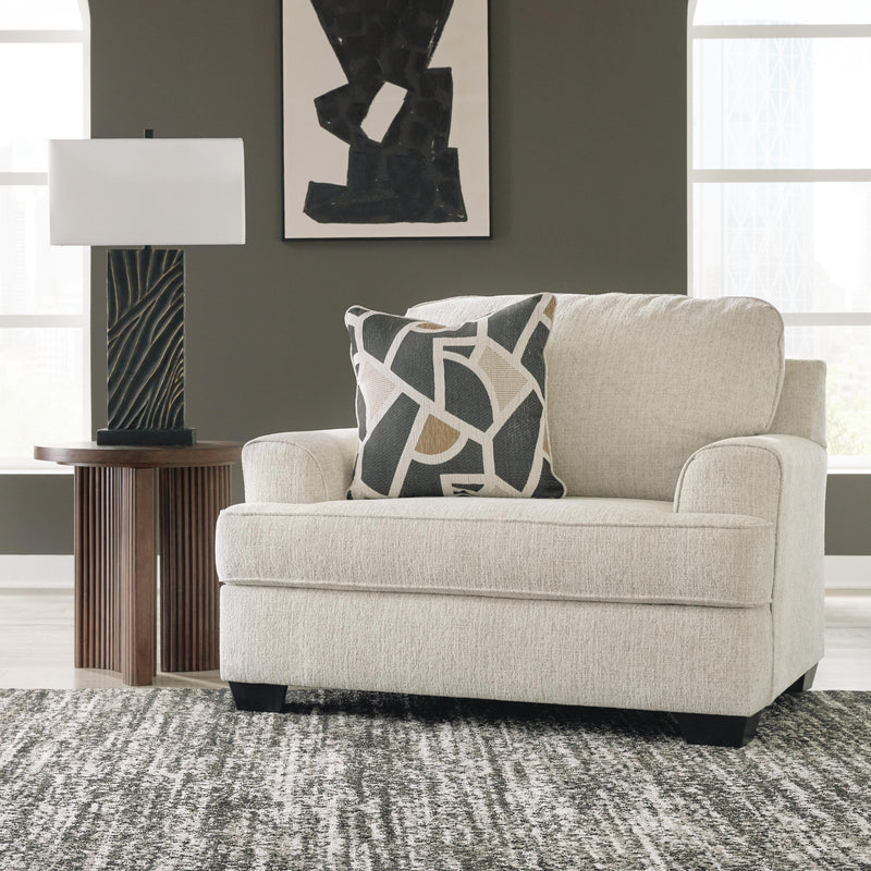 Ashley Furniture Heartcort Oversized Chair with plush fabric and wide seating for comfortable lounging.