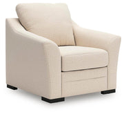 Ashley Furniture Lango living room set with sofa and armchair, featuring modern upholstery and stylish design.