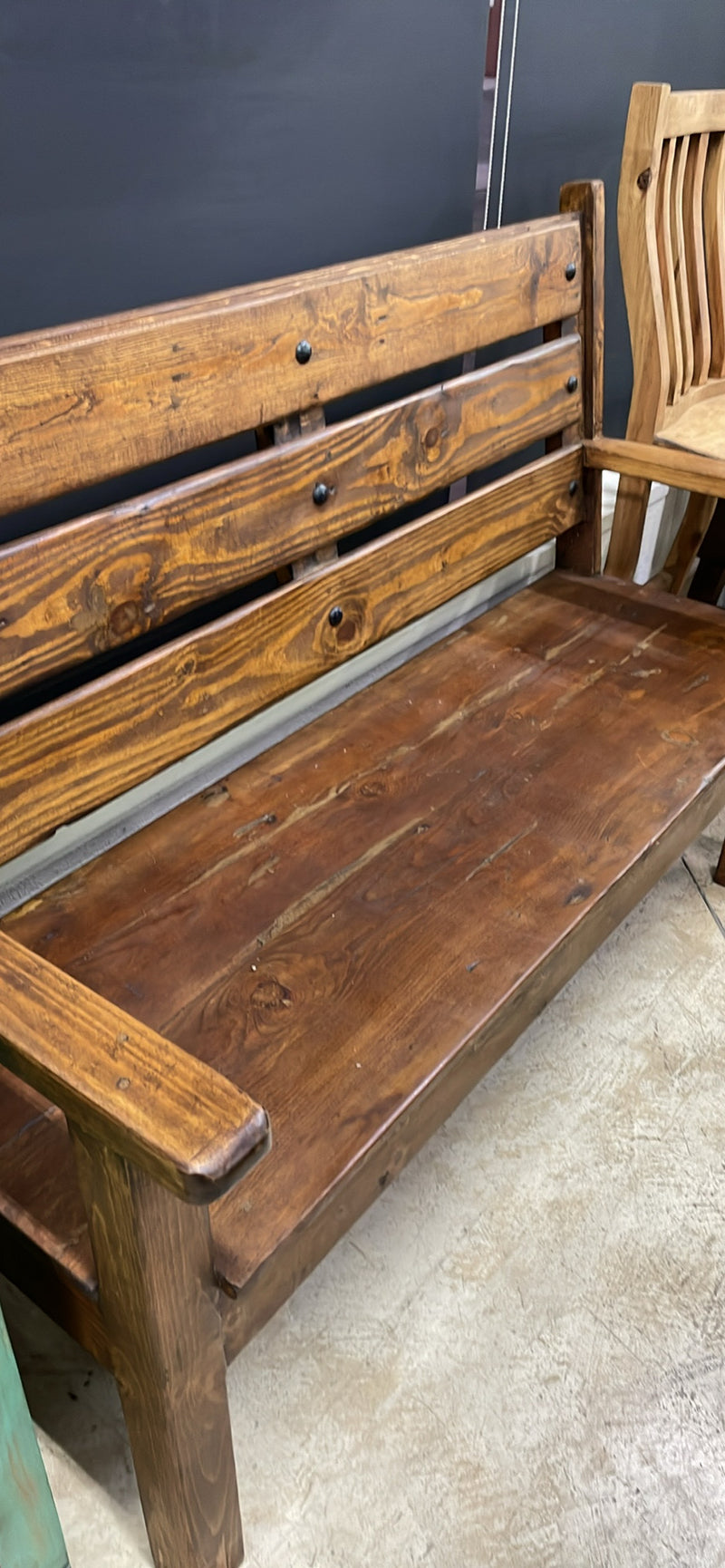 Reclaimed Wood Bench