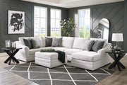 Ashley Furniture Koralynn living room set with sofa and armchair, featuring plush cushions and neutral fabric upholstery.
