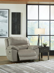 Open view of Ashley Furniture Next-Gen Gaucho Living Room Set with plush sofa and matching armchair in modern design.