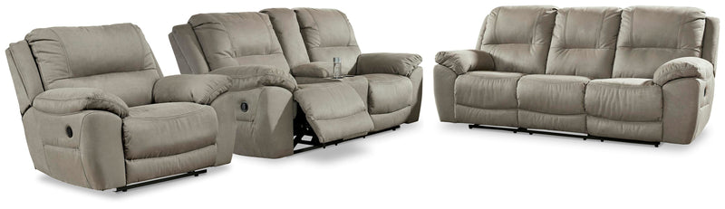 Ashley Furniture Next-Gen Gaucho living room set featuring a sofa and loveseat with plush cushions and modern design.