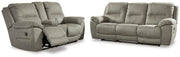 Ashley Furniture Next-Gen Gaucho living room set with sofa and armchair in a modern design, shown in a stylish living space.