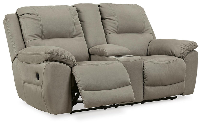 Ashley Furniture Next-Gen Gaucho living room set featuring a sectional sofa with plush cushions and modern design.