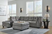 Ashley Furniture Marleton Living Room Set featuring a plush sofa and matching armchair in a modern design.