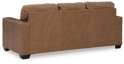 Ashley Furniture Bolsena Sofa Sleeper with plush fabric and back cushions, shown in a living room setting.