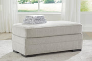 Ashley Furniture Eastonbridge living room set with sofa and loveseat, featuring neutral fabric and modern design.
