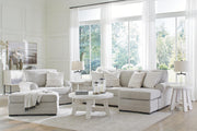 Ashley Furniture Eastonbridge living room set with sofa, loveseat, and armchair in a modern fabric upholstery.