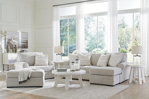 Ashley Furniture Eastonbridge living room set with sofa, loveseat, and armchair in a modern fabric upholstery.
