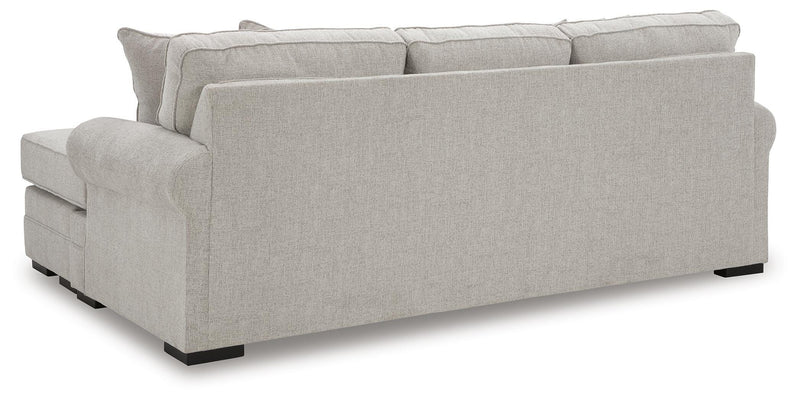 Ashley Furniture Eastonbridge living room set with sofa and armchair, featuring neutral upholstery and modern design.