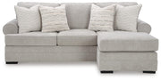 Ashley Furniture Eastonbridge living room set with sofa and armchair, featuring neutral upholstery and contemporary design.