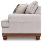Ashley Furniture Clearbrooke living room set with sofa and matching chairs in a modern design, shown in a stylish living space.