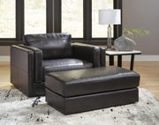 Ashley Furniture Amiata upholstery package featuring a stylish living room set with fabric sofas and armchairs, modern design.